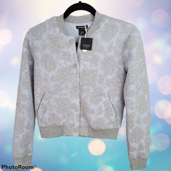 Club Monaco Bomber Jacket ROENNA - Picture 2 of 12